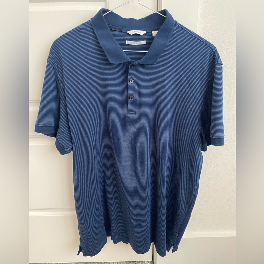 Men’s Calvin Klein Polo in Navy